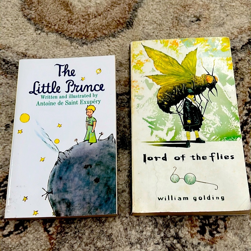 Homeschool destash! 2 books “Lord of the Flies” and “The Little Prince”